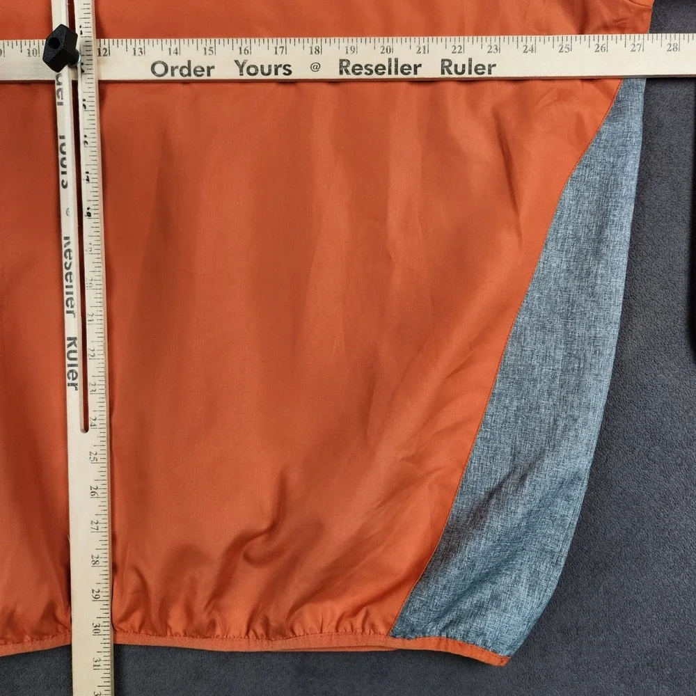 Texas Longhorns Windbreaker Mens XL Orange Pullover Jacket GIII